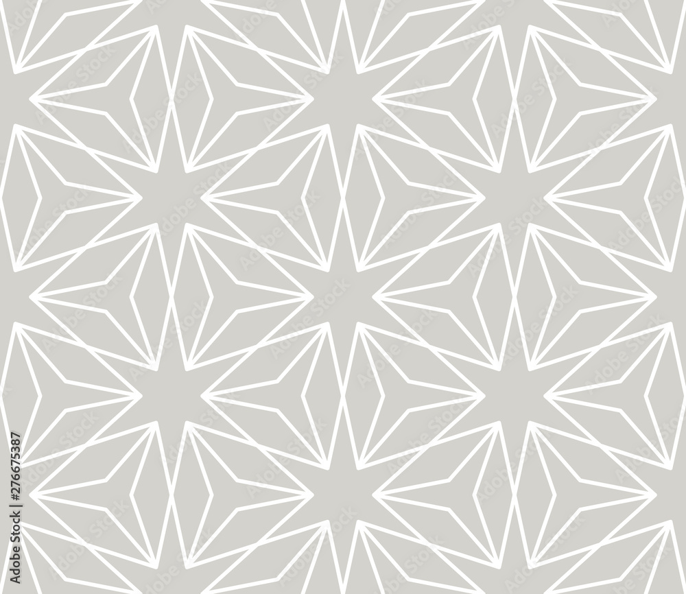 Abstract simple geometric vector seamless pattern with white line texture on grey background. Light gray modern wallpaper, bright tile backdrop, monochrome graphic element Abstract simple geometric vector seamless pattern with white line texture on grey background. Light gray modern wallpaper, bright tile backdrop, monochrome graphic element