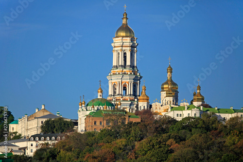 Kiev Pechersk (Kyiv Pechersk) Lavra monastery and it’s bell tower (Great Belfry). Historical and cultural reserve – UNESCO object 