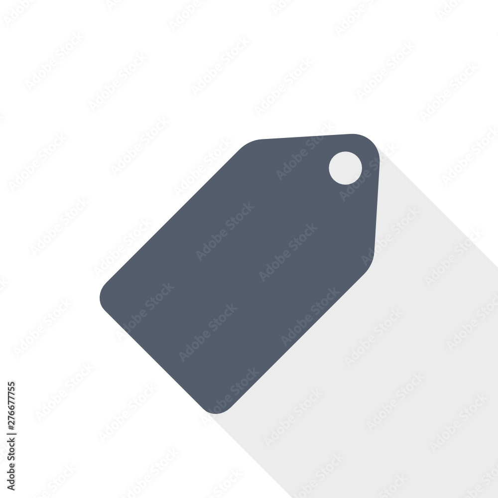 Label, ticket flat design vector icon Label, ticket flat design vector icon