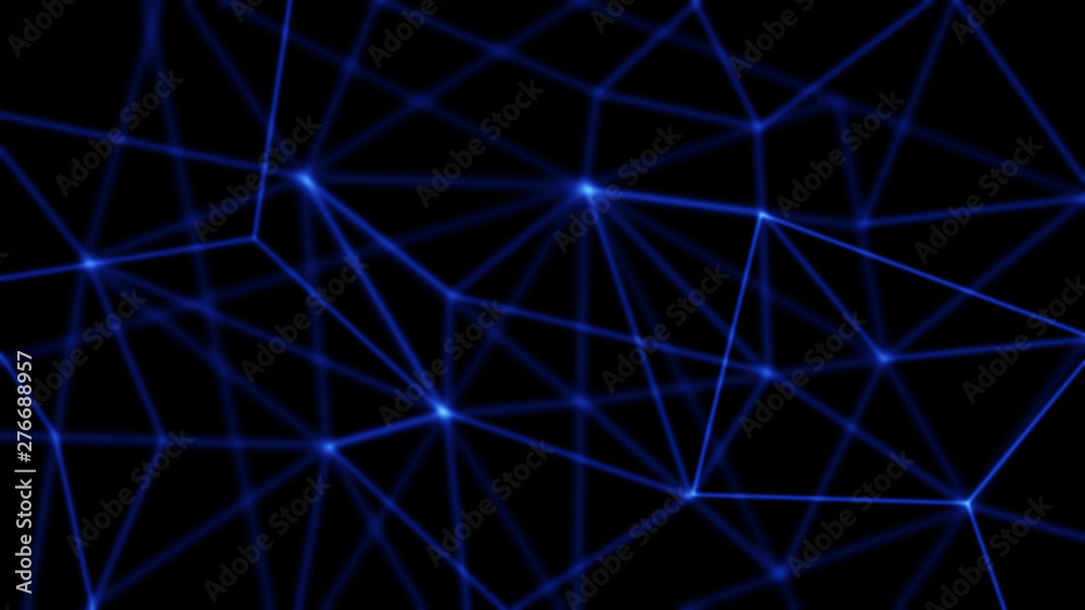 Abstract background that shows connections between nodes - data, information, or biological objects.