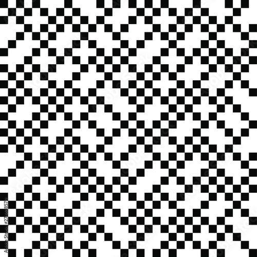 Seamless pattern. Abstract geometric background of squares.