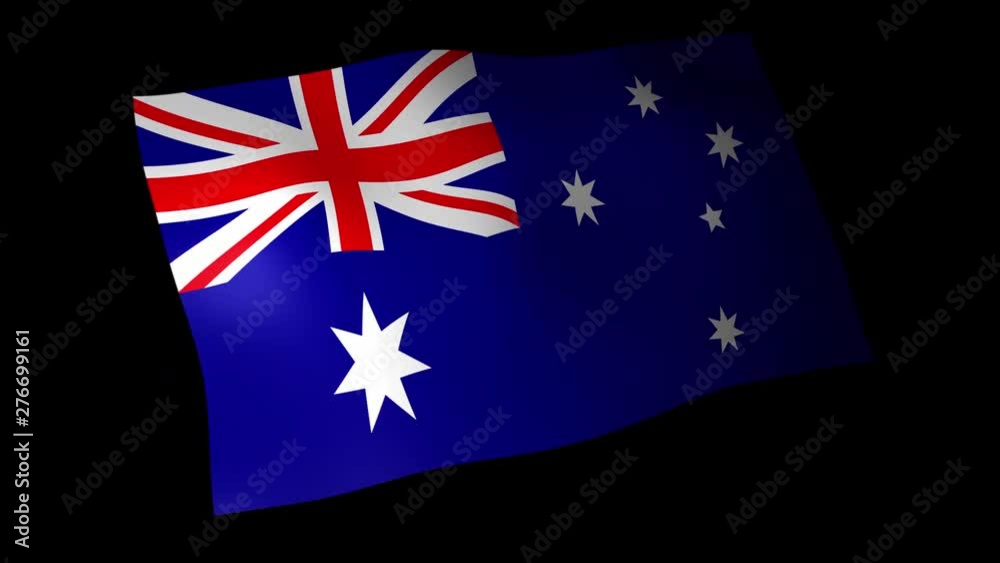 オーストラリア国旗 Stock Video Adobe Stock