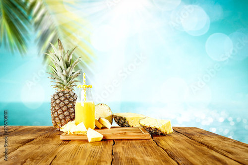 Fresh teasty fruit of tropical summer time  photo