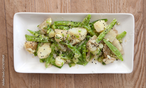 Potato and Snap Pea Salad