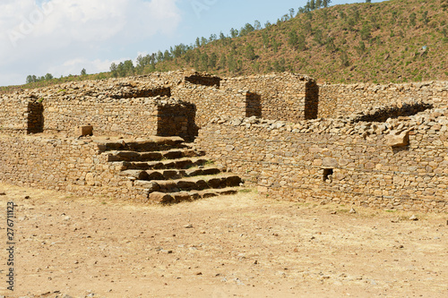 фотографія Ruins of the Queen Sheba palace in Aksum, Ethiopia.