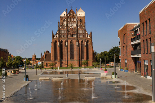 Prenzlau, Marktberg mit Marienkirche photo