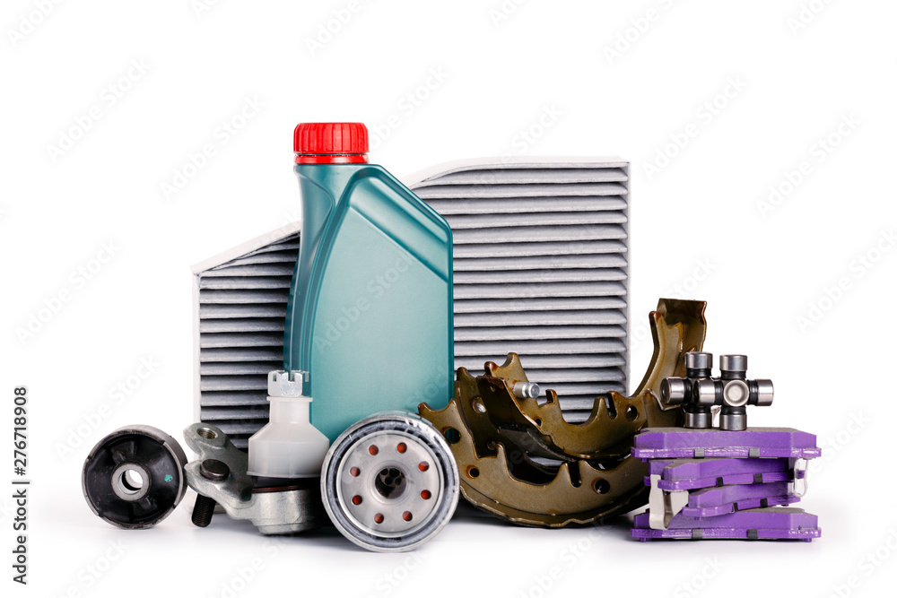 Various car parts necessary for vehicle service Various car parts necessary for vehicle service