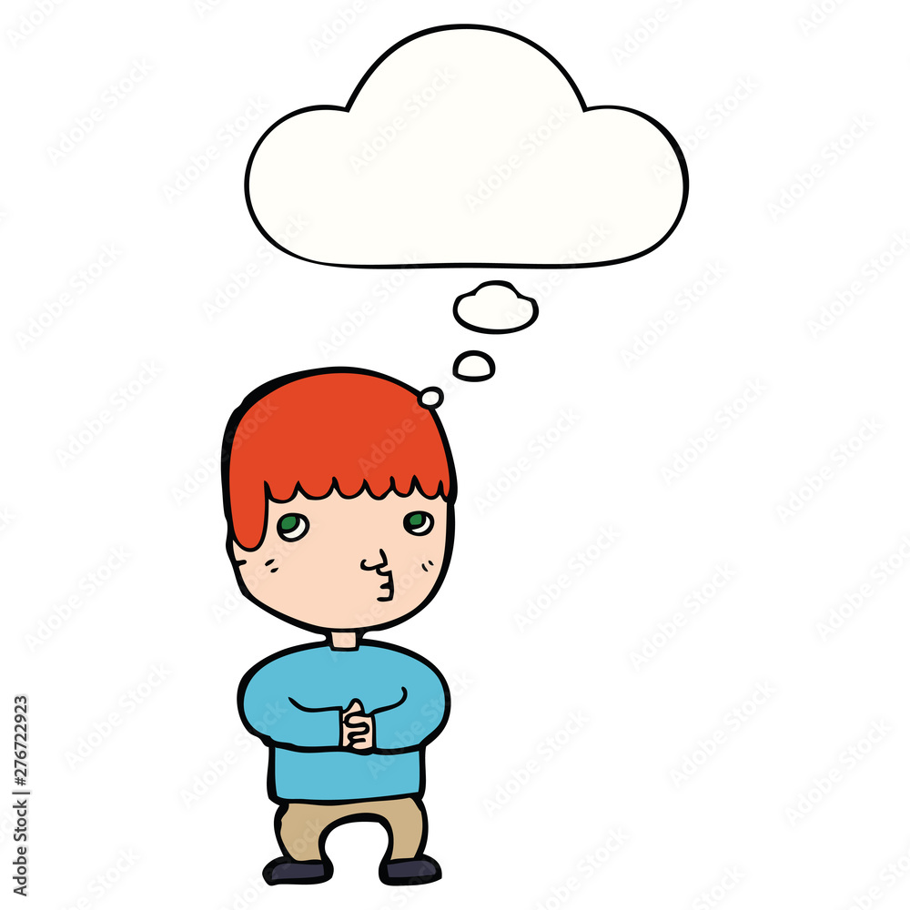 cartoon man thinking and thought bubble cartoon man thinking and thought bubble