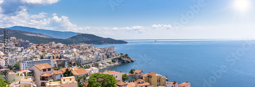 Panoramic view of Kavala city from the castle © Jelena