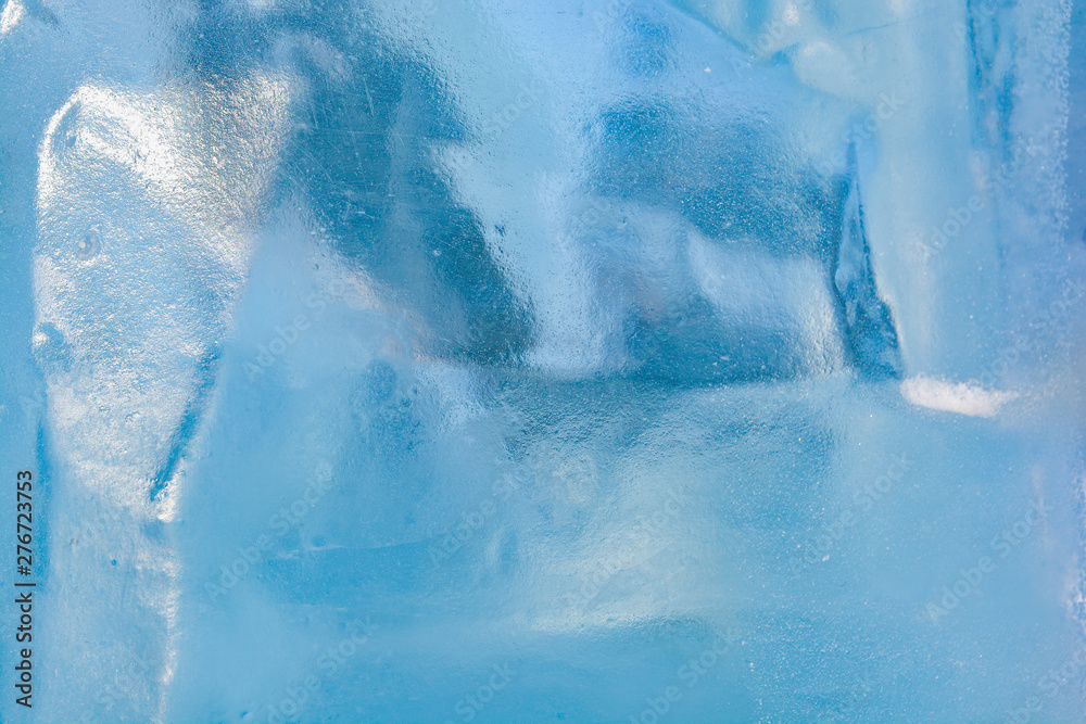 The texture of the ice. The frozen water.Winter background The texture of the ice. The frozen water.Winter background