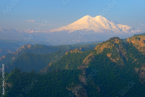 Elbrus in morning