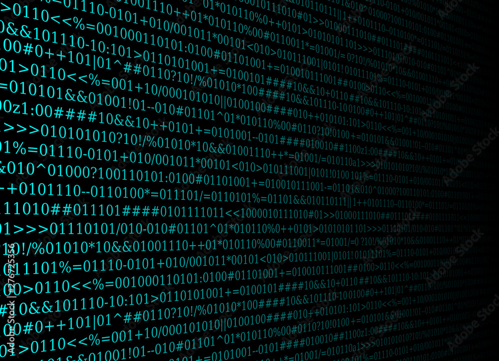 Illustration source code in perspective Illustration source code in perspective