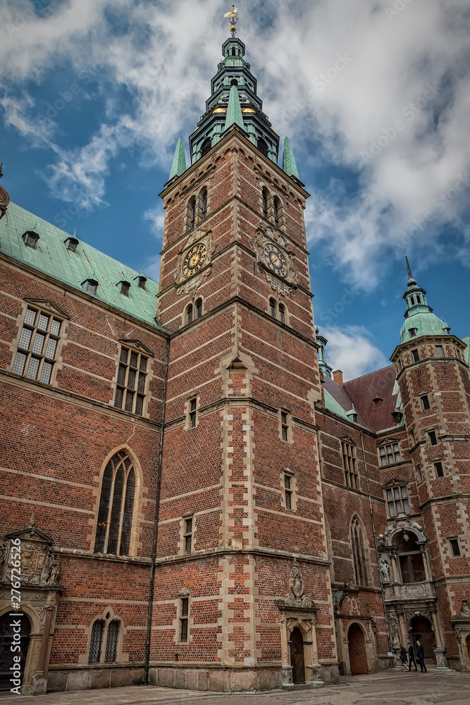 Obraz premium Frederiksborg Castle Tower in Denmark