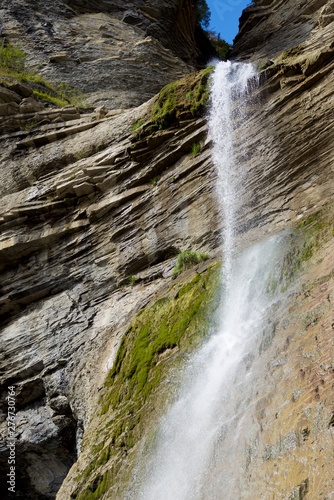 Waterfall in Pyrenees