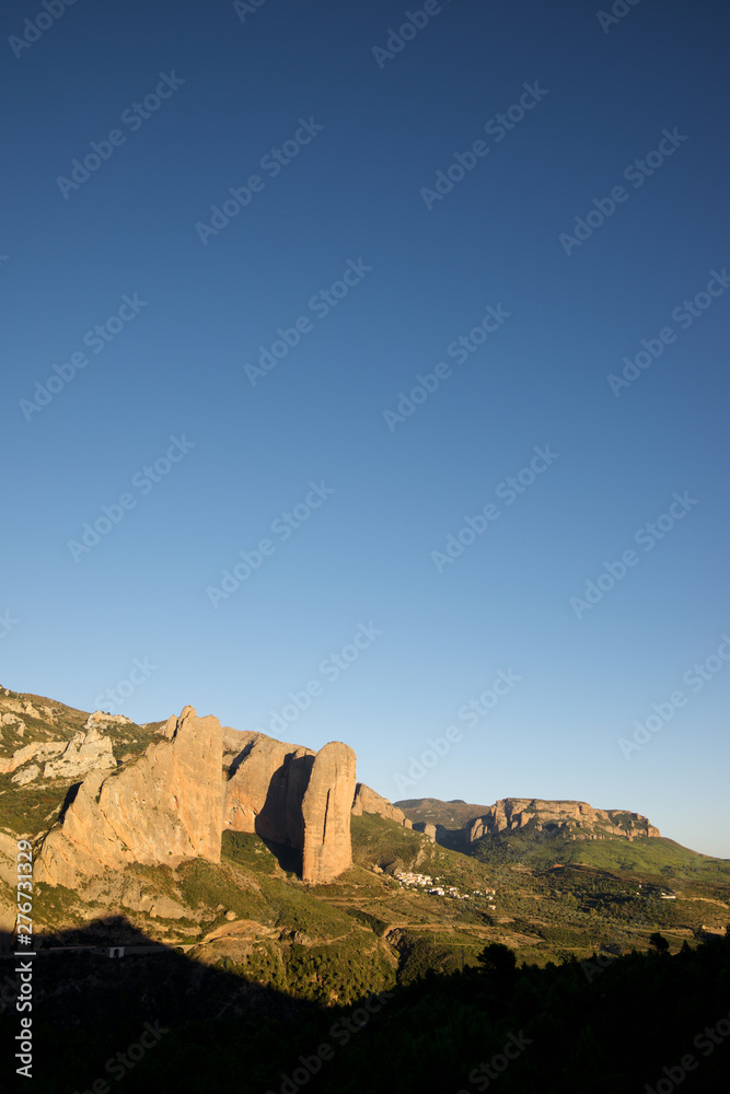 Riglos Mountains in Spain