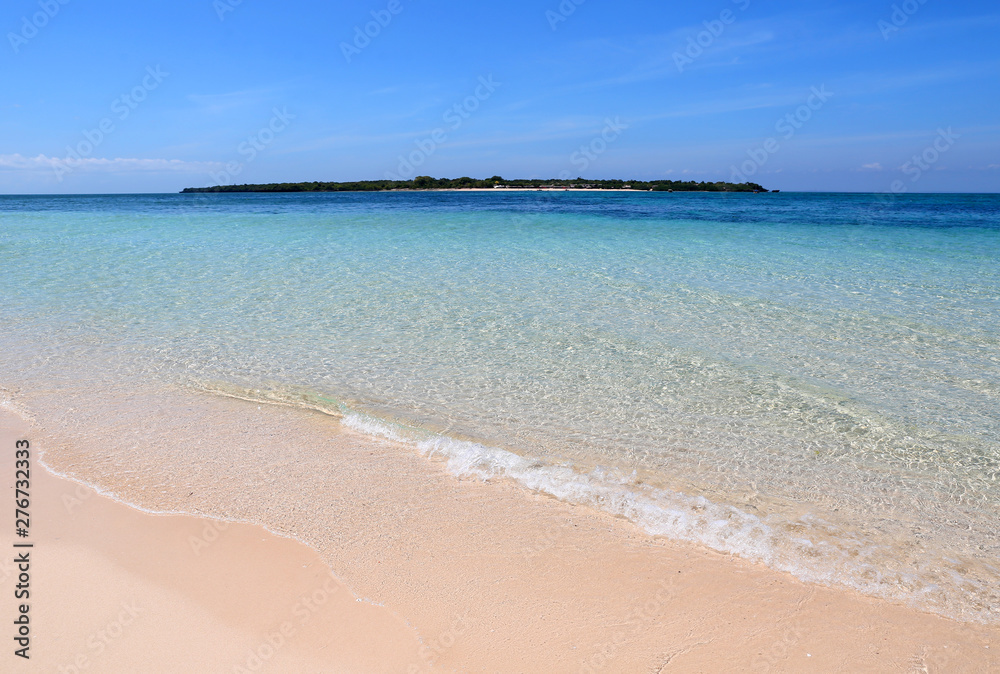 beach on ocean island in Africa beach on ocean island in Africa