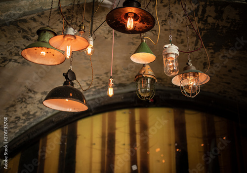 Vintage Retro Industrie Lampen