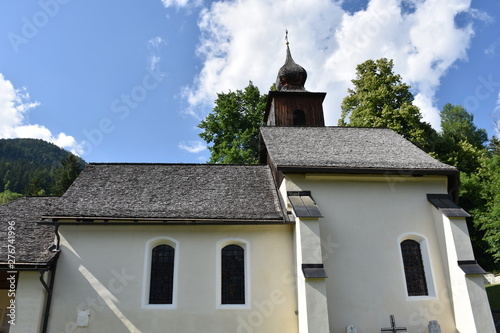 Greifenburg, Kärnten, Oberkärnten, Drautal, Oberdrautal, Kirche, Friedhof, Friedhofskirche, Veit, Heiliger Veit, Gotisch, Gotik, spätgotisch, Spätgotik, Mittelalter, Barock, Gries, Vorhalle, Turm, Kir photo