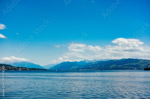 Lake Zurich  Z  rich  Switzerland