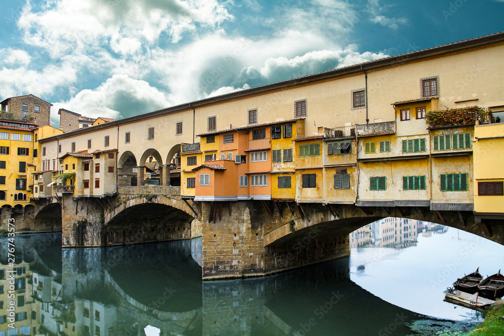 Trade Bridge in Florence (Italy)