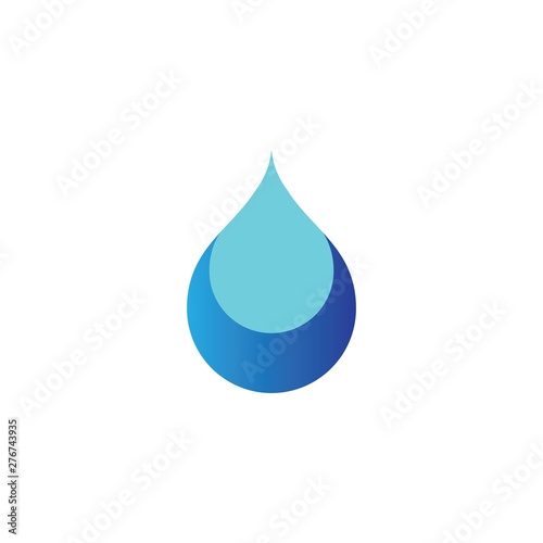 water drop Logo Template vector illustration design