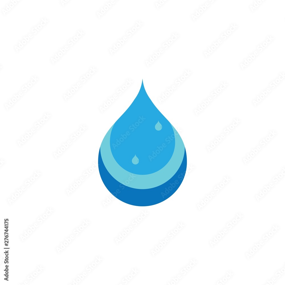 water drop Logo Template vector illustration design water drop Logo Template vector illustration design