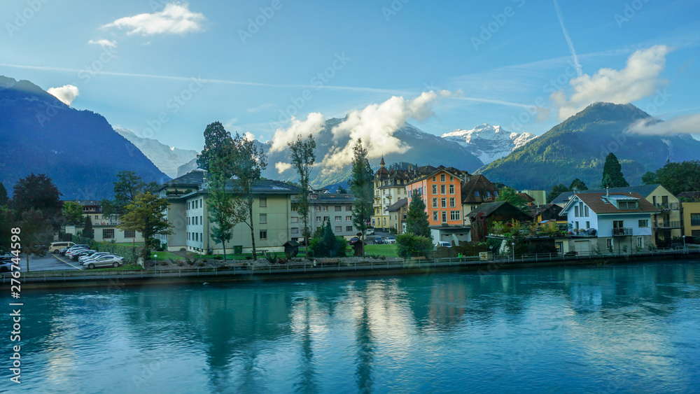 Fototapeta premium Interlaken Switzerland