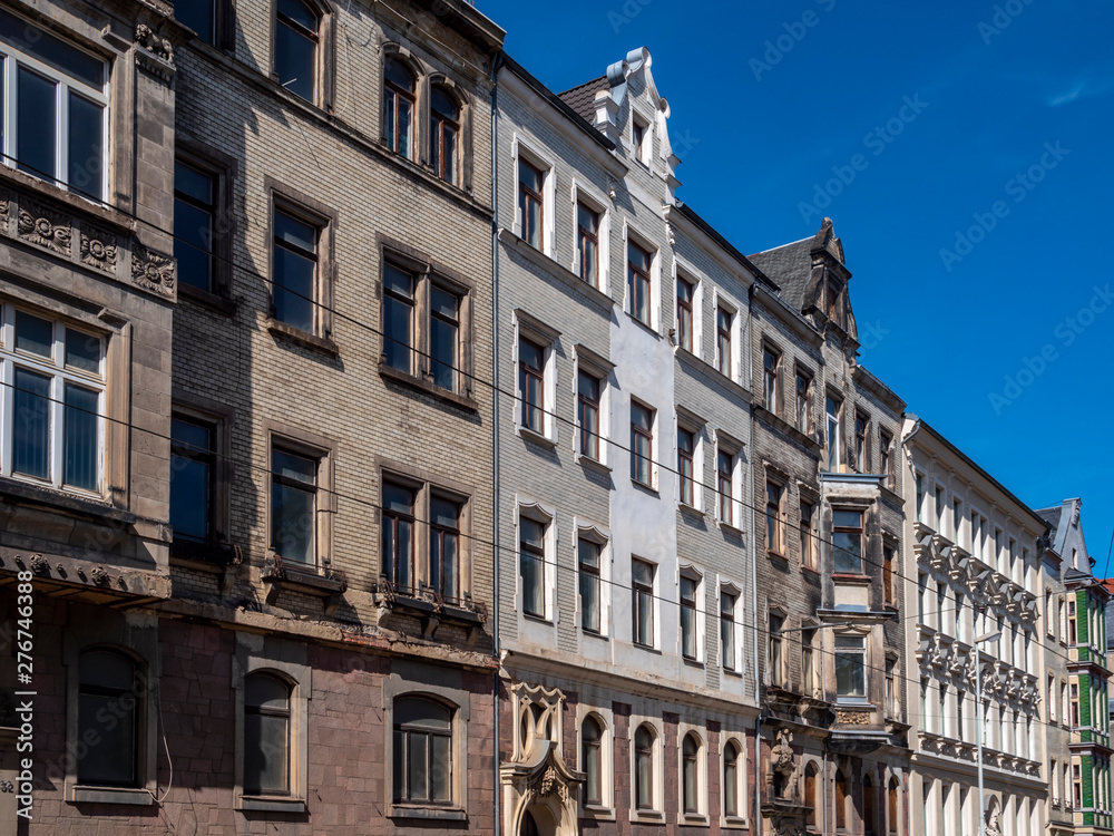 Baustil Alte Häuser Fassade in Deutschland