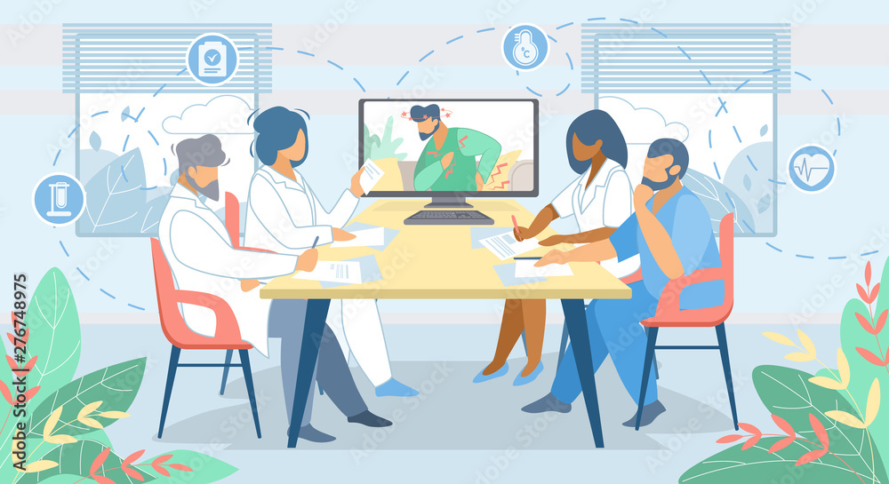 Distant Online Medicine Consultation. Technologies Distant Online Medicine Consultation. Technologies
