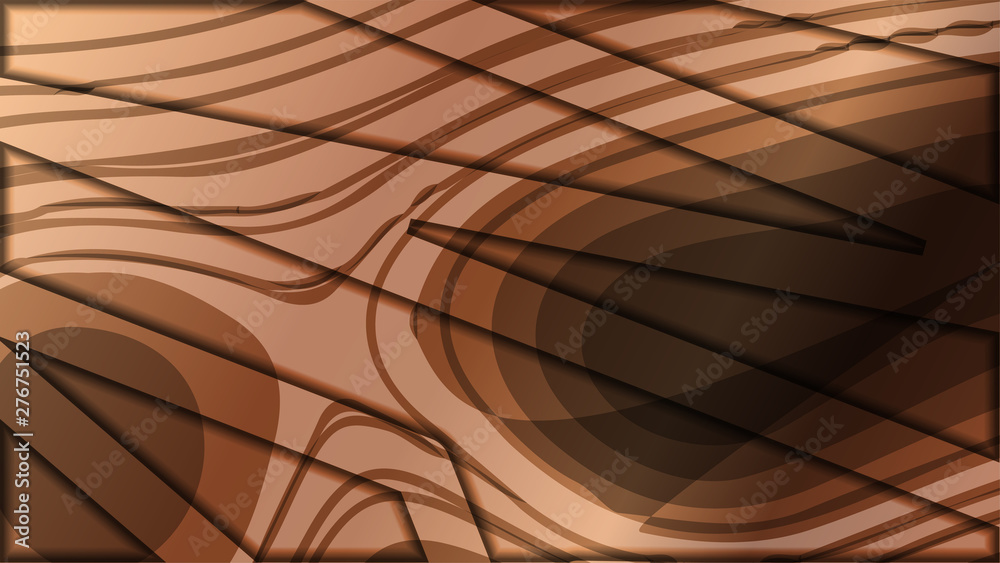 Fototapeta abstract wave background with wooden patterns