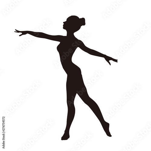 Dancer Performing Silhouette © adidesigner23