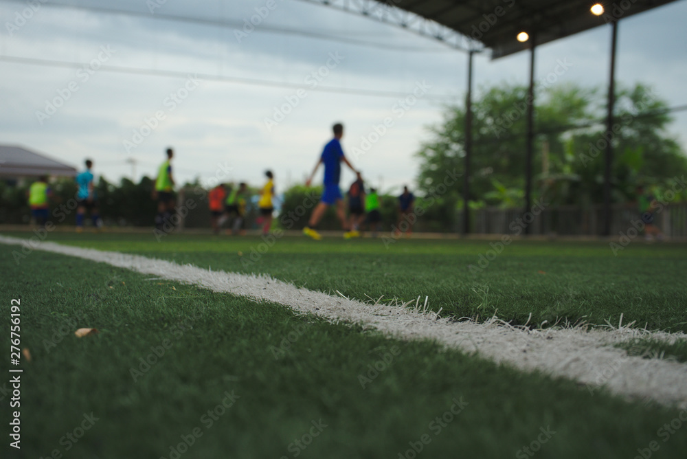 Obraz premium Futsal field in Thailand