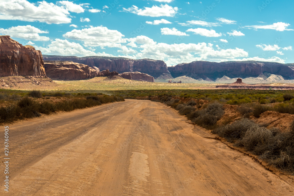 Path at monument valley