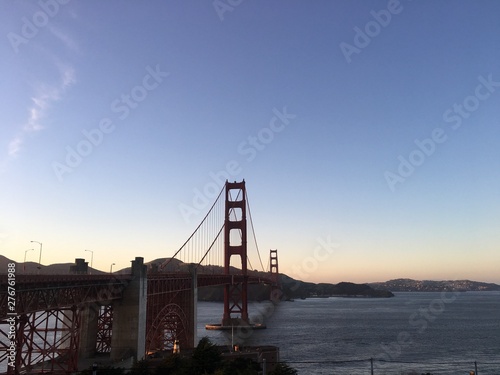 Golden Gate Bridge San Francisco Sunset © Hantastic
