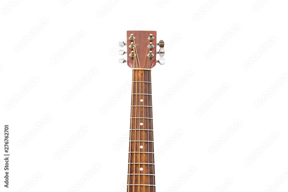 Fototapeta premium Classical guitar isolated on white