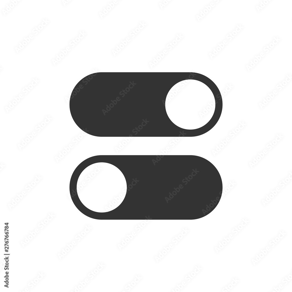 On off icon symbol template color editable. Switch button. simple logo vector illustration for graphic and web design. On off icon symbol template color editable. Switch button. simple logo vector illustration for graphic and web design.