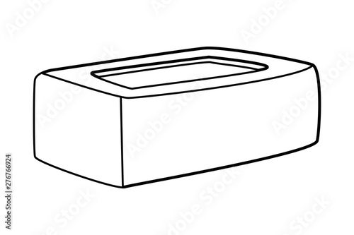 cleaning and hygiene equipment icons in black and white