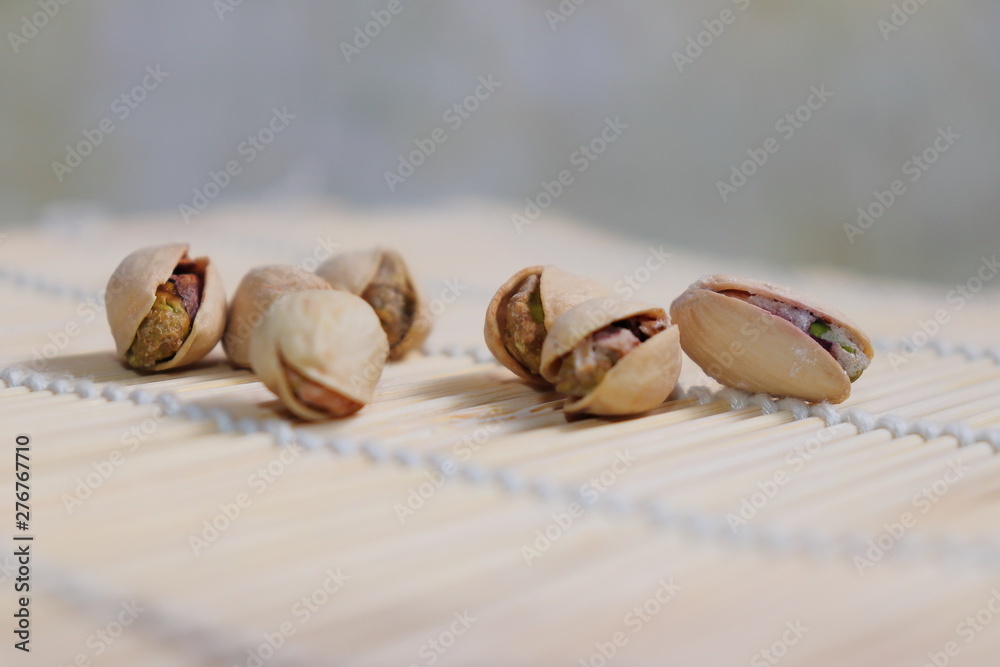 Pistachio nuts - a symbol of wealth in ancient Persia.