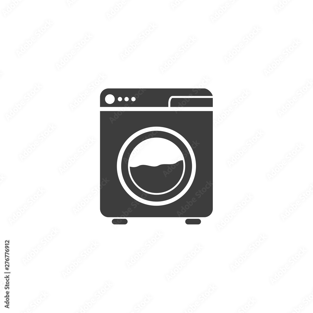 Washing machine icon symbol template black color editable. simple logo vector illustration for graphic and web design. Washing machine icon symbol template black color editable. simple logo vector illustration for graphic and web design.