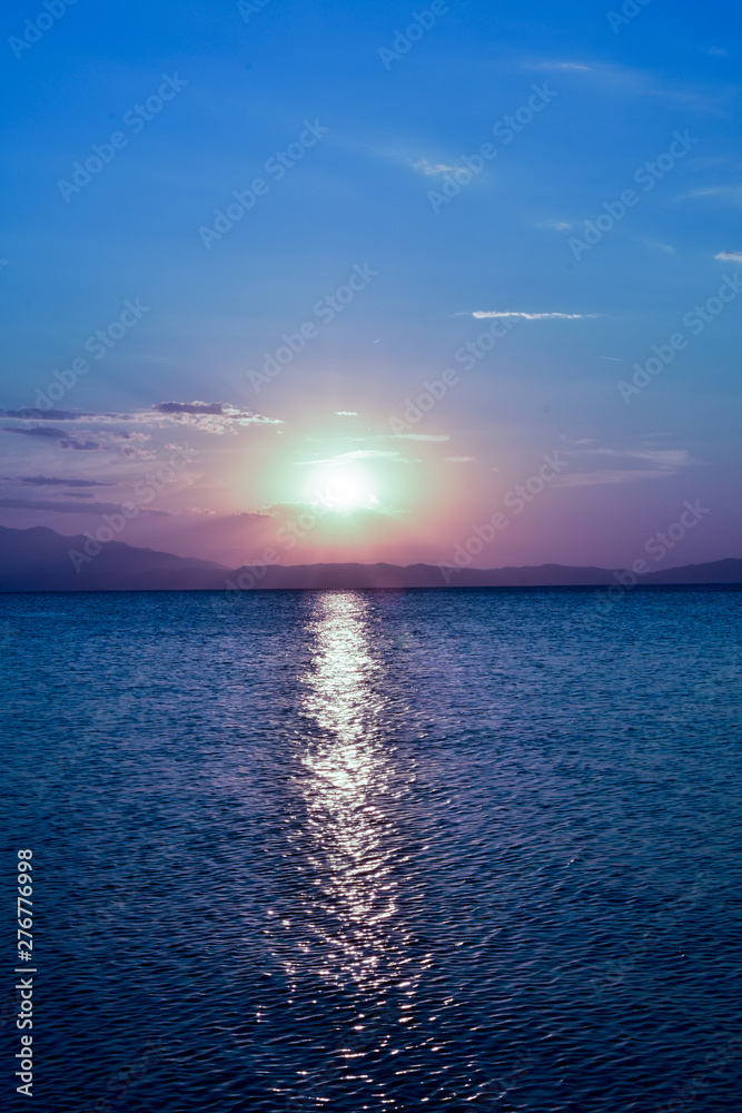 Obraz premium Sunset on the sea