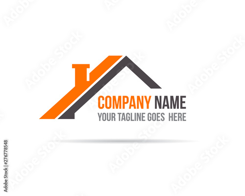 House Real Estate Logo Template Vector