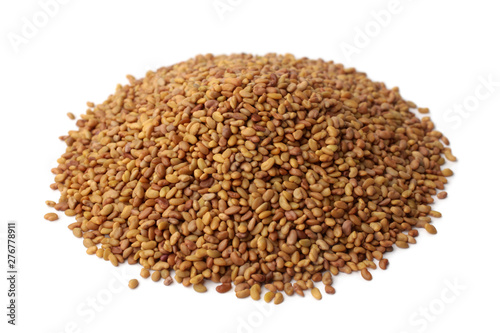 Organic Alfalfa or lucerne (Medicago sativa) seeds