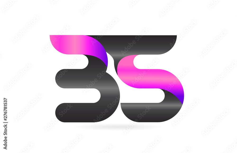 pink black alphabet letter BS B S combination logo icon design pink black alphabet letter BS B S combination logo icon design