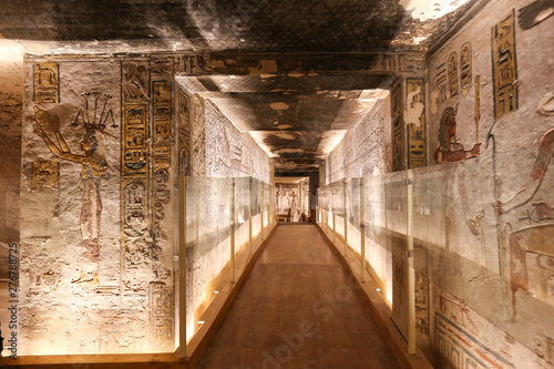 Tomb in Valley of the Kings, Luxor, Egypt