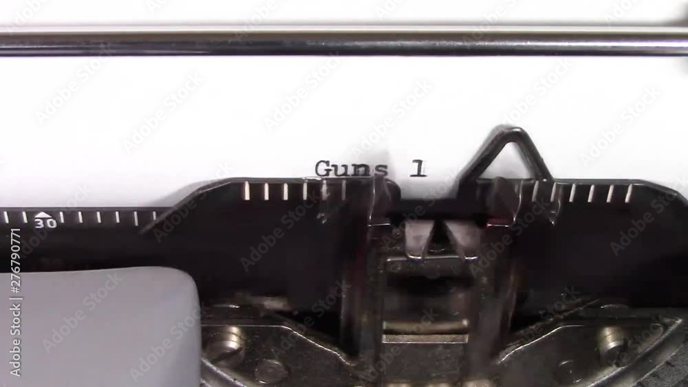 A close up video of the words 