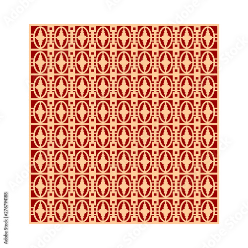 Traditional vintage batik pattern is printed by hand-made giving a very classy feel ethnic, retro, grunge, rustic and classic.