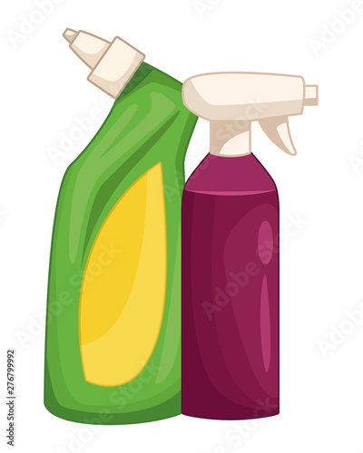 cleaning and hygiene equipment icons