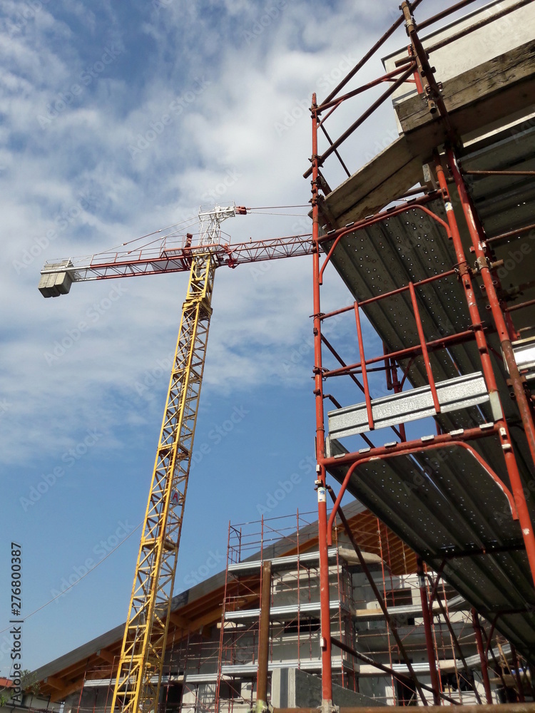 Cantiere edile - lavori in corso