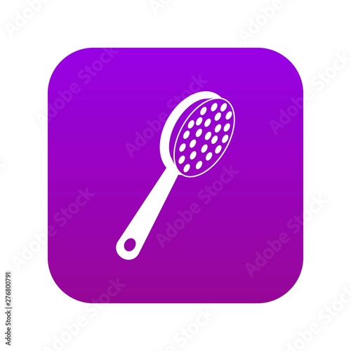 Pumice icon digital purple for any design isolated on white vector illustration