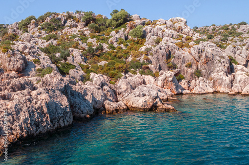 Sailing in Mediterranean